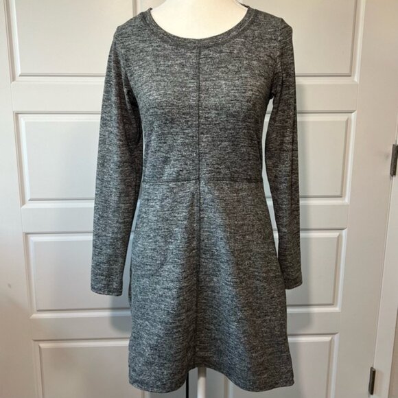 The Limited Gray Long Sleeve Dress with Pockets Casual Tunic Dress Size XS - Picture 1 of 9